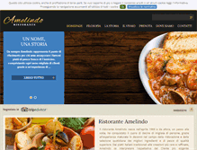 Tablet Screenshot of amelindo.it